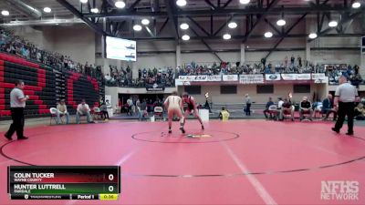 132 lbs Cons. Semi - Hunter Luttrell, Fairdale vs Colin Tucker, Wayne County