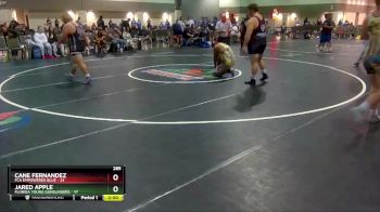 285 lbs Round 5 (6 Team) - Jared Apple, Florida Young Gunslingers vs Cane Fernandez, FCA Empowered Blue