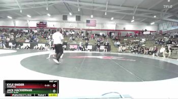 184 lbs Champ. Round 2 - Kyle Snider, Wheeling vs Jack Mackiernan, Mount Olive