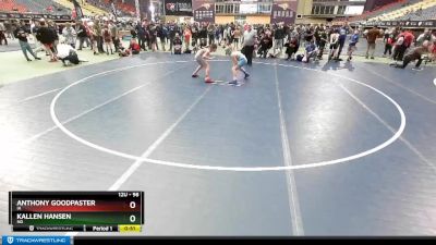 98 lbs Cons. Round 3 - Kallen Hansen, ND vs Anthony Goodpaster, IA