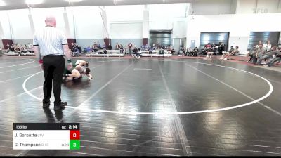 165 lbs Quarterfinal - Jaxon Garoutte, Utah Valley vs Garrett Thompson, Ohio