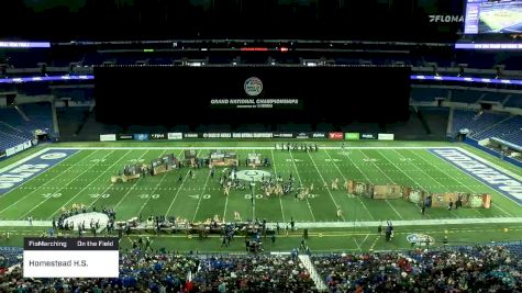 Homestead H.S. "FloMarching" at 2019 BOA Grand National Championships, pres. by Yamaha