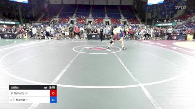 215 lbs Rnd Of 128 - Ben Schultz, MN vs Tyson Martin, WI