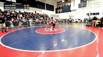 105 lbs Semifinal - Sophia Lazaro, Northview vs Dalylah Mora, Arroyo