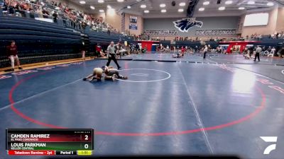 132 lbs Cons. Round 4 - Camden Ramirez, El Paso Coronado vs Louis Parkman, Keller Central