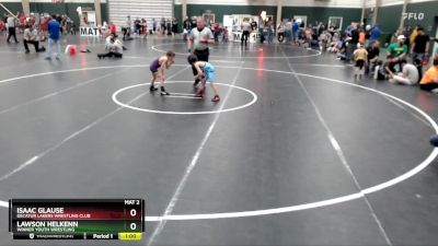 55 lbs Cons. Round 3 - Isaac Glause, Decatur Lakers Wrestling Club vs Lawson Helkenn, Winner Youth Wrestling