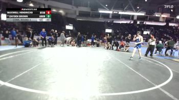 138 lbs Cons. Round 3 - Maxwell Hendricks, Mt. Si vs Zayden Brown, Auburn Mountainview