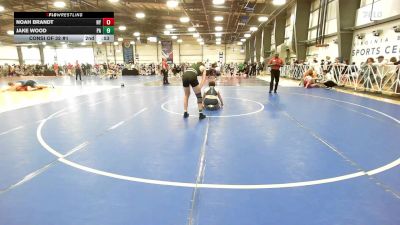 160 lbs Consi Of 32 #2 - Levi Schulmann, NJ vs Bill Bradford, AL