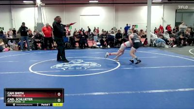 64 lbs Round 7 (8 Team) - Cael Schlueter, Rough House vs Cam Smith, Mat Warriors