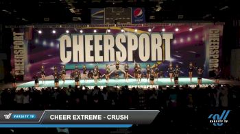 Cheer Extreme - Kernersville - Crush [2022 L6 Junior Day 1] 2022 CHEERSPORT Greensboro State Classic