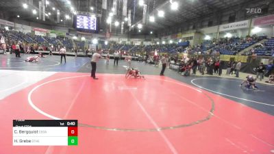 73 lbs 5th Place - Coleman Bergquist, Cedaredge Wrestling vs Hunter Grebe, Other Team