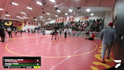 131 lbs Champ. Round 2 - Catalina La Grass, Centennial Corona vs Mariah Perez, La Puente