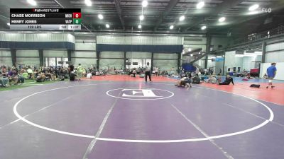 129 lbs Rr Rnd 5 - Chase Morrison, Michigan Premier Blue - BHS vs Henry Jones, Virginia Team Predator - BHS