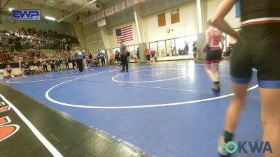 70 lbs Rr Rnd 1 - Aurora Bearden, Skiatook Youth Wrestling vs Riley Miller, Raw Wrestling Club