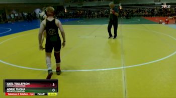 108 lbs Quarterfinal - Adrik Thoma, Rochester Century vs Axel Tollefson, Chaska/Chanhassen