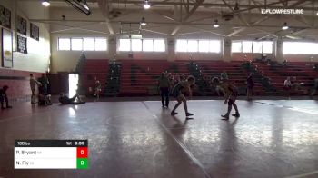 160 lbs Consolation - Pierce Bryant, Va vs Nathaniel Fly, Va