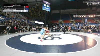 130 lbs Cons. Rd Of 64 - Rachel Silva, FL vs Addison Harkins, MO