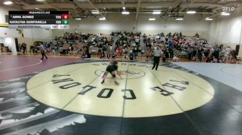 105 lbs Quarterfinal - Abril Gomez, Lewisville The Colony vs Katalyna Quintanilla, Frenship