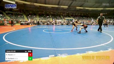 88 lbs Consi Of 8 #2 - Hayden Nozie, Valiant Prep vs Santiago Guillent, Socal Grappling Club