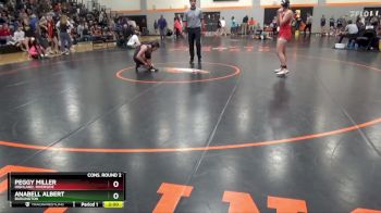 155 lbs Cons. Round 2 - Peggy Miller, Highland, Riverside vs Anabell Albert, Burlington