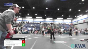 90/100 lbs Final - Jace Henson, Carl Albert vs Jack Freeland (100), Norman North