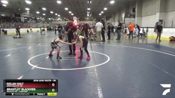 58 lbs Cons. Round 4 - Nolan Holt, Birch Run PFY WC vs Brantley Blackmer, Wildcat WC - Lakeview