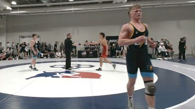 74 kg Cons. Rd Of 64 - Bryce Burkett, Oklahoma Regional Training Center vs Charlie Gessford, Knights RTC