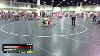 170 lbs Round 5 (6 Team) - Tristian Miller, Ohio Titan Red vs Morgan Johnston, Hernando Wrestling