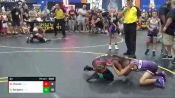 60 lbs Round 4 (6 Team) - Cameron Rodgers, The Funky Singlets vs DAngelo `lil D` Chavez, Untouchables Purple