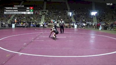 6-7A 107 Cons. Semi - Makayla Pope, Brookwood Jr-Sr vs Tabitha James, Central