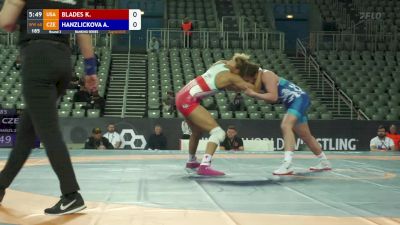 68 kg Round 3 - Kennedy Blades, USA vs Adela Hanzlickova, CZE