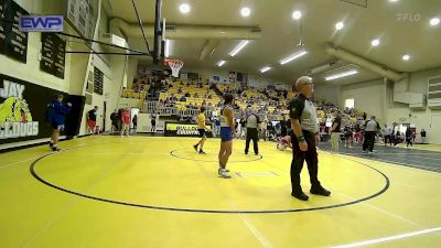 119 lbs Consi Of 8 #2 - Anthony Santana, Tahlequah Wrestling Club vs Michael Hatlang, Victory Christian JH