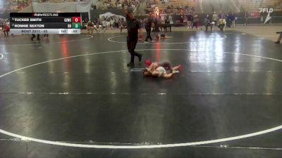 50 lbs Quarterfinal - Ronnie Sexton, Heritage Outlaws vs Tucker Smith, Ground Zero Wrestling Club