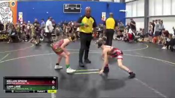 75 lbs Round 1 (6 Team) - Kellan Spisok, Backyard Brawlers vs Liam Lane, The Funky Singlets Teal