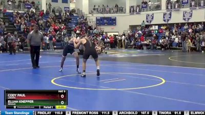 150 lbs Cons. Round 6 - Elijah Knepper, Dekalb vs Cody Paul, LAKOTA