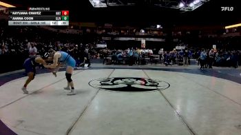 Girls 145 lbs 5th Place Match - Jianna Coon, Cleveland vs Kayliana Chavez, Kirtland