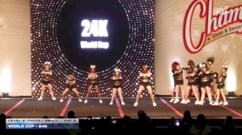 World Cup - 24K [2025 L2 Youth - Small Day 2] 2025 Champion Cheer and Dance Grand Nationals