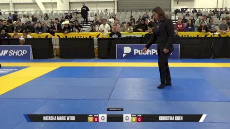 Christina Chen vs Natasha Marie Webb 2025 World IBJJF Jiu-Jitsu No-Gi Championship