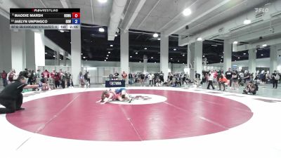 Cons. Round 4 - Maddie Marsh, Red Cobra Wrestling Academy vs Jaelyn Unpingco, One Shot Wrestling