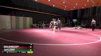 113 lbs 23rd Place Match - Mayes Weber, Union, LaPorte City vs Evan Vanerstorm, Notre Dame, Burlington
