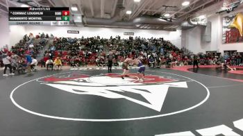 138 lbs Champ. Round 1 - Humberto Montiel, Holy Family vs Cormac Loughlin, Rocky Mountain