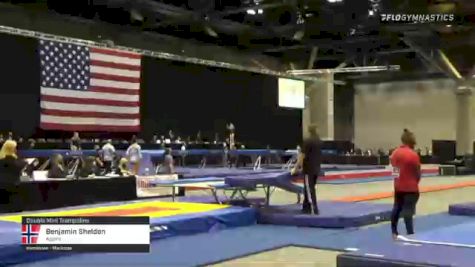 Benjamin Sheldon - Double Mini Trampoline, Aspire - 2021 USA Gymnastics Championships