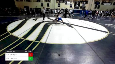 107 lbs Round Of 32 - Shane Young, Faith Christian Academy vs Zachary Leto, Jesuit High School - Tampa