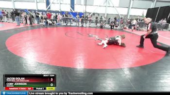 84 lbs Cons. Round 1 - Coby Johnson, Oregon vs Jacob Dolan, Team Real Life Wrestling