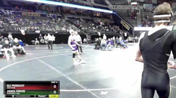 138 Class 2 lbs Cons. Round 2 - Eli Peregoy, Sullivan vs Aiden Minor, Pleasant Hill