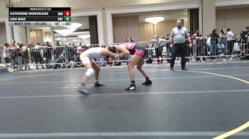 109 lbs Quarterfinal - Catherine Montalvan, Idaho District 6 vs Lisa Diaz, Kistler'S Dungeon