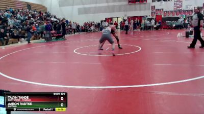 145 lbs Cons. Round 3 - Aaron Radtke, Buffalo vs Talyn Tande, Saint James - Madelia