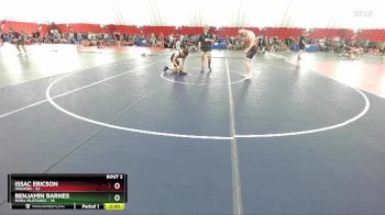 215 lbs Round 1 (6 Team) - Benjamin Barnes, Mora Mustangs vs Issac Ericson, Waukon