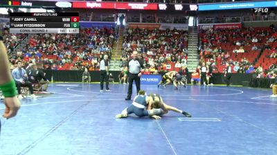 3A-113 lbs Cons. Round 4 - Liam Fitzgibbon, Pleasant Valley vs Joey Cahill, Waukee Northwest