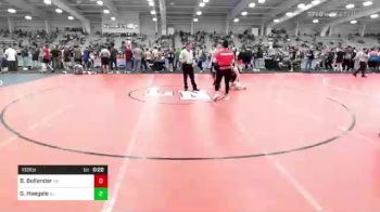 132 lbs Consi Of 32 #1 - Brady Bollander, VA vs Gavin Haegele, NJ